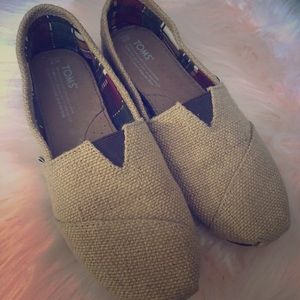 Beige Toms Flats